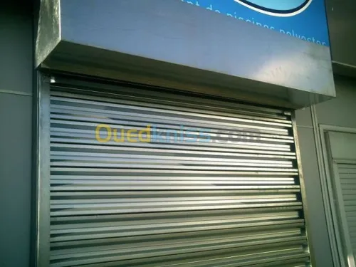 menuiserie aluminium , plafond en pvc,