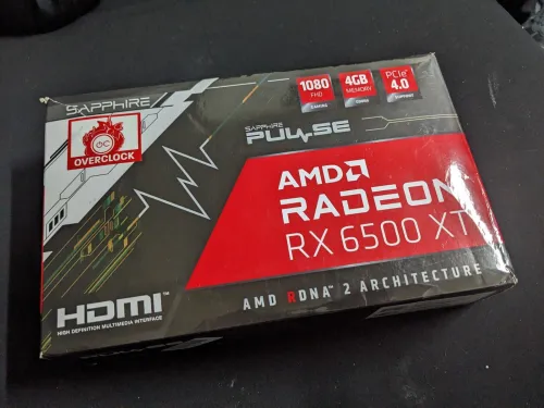 SAPPHIRE RX 6500 XT 4GB