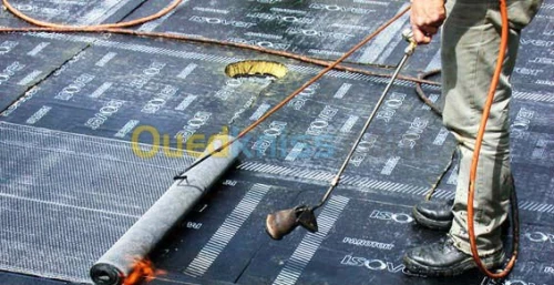 Travaux d'étancheité, islolation, toit