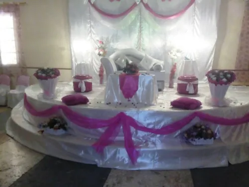 Decoration salles de mariages