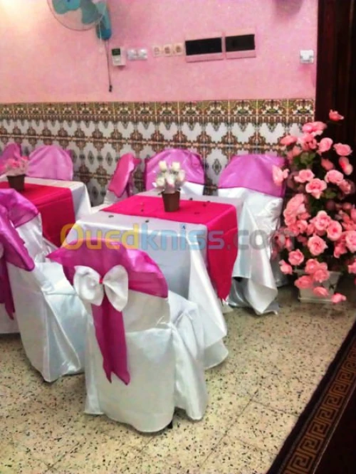 Decoration salles de mariages