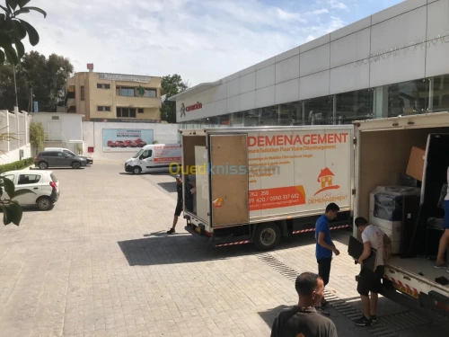 DEMENAGEMENT- TRANSPORT - MANUTENTION