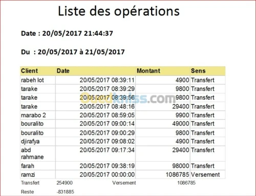Logiciel de gestion  Flexy  gros