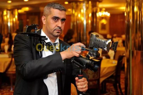 photographe cameraman Reporter 