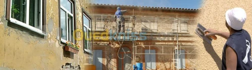RAVALEMENT  ET  REVETEMENT  DE FACADE