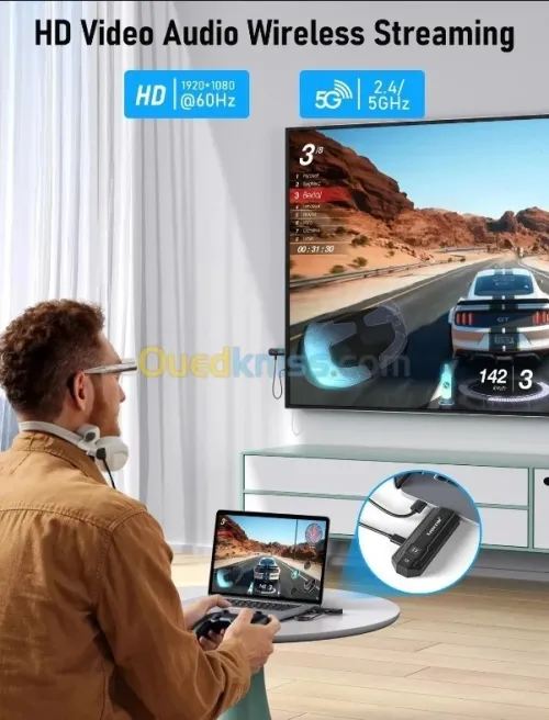 Émetteur-récepteur HDMI sans fil 50M