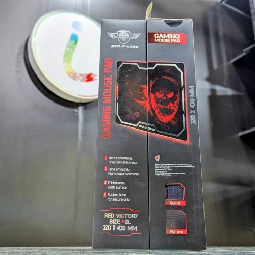 TAPIS DE SOURIS SPIRIT OF GAMER SMOKY SKULL XL