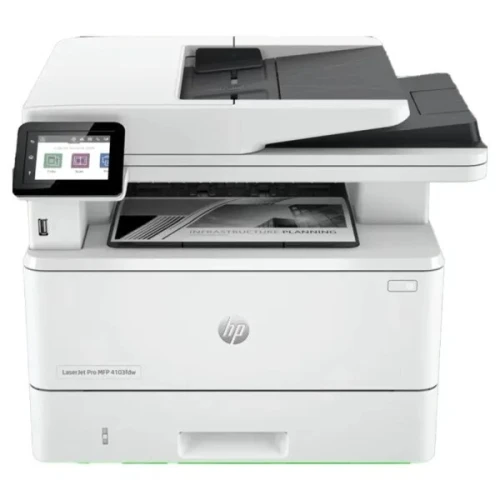 IMPRIMANTE MULTIFONCTION HP LASERJET PRO 4103FDW  40 PPM  WI-FI  BLUETOOTH  ADF  FAX