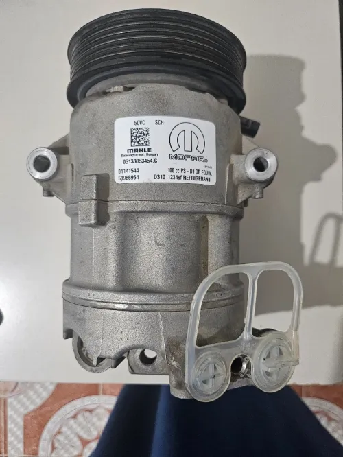 Compresseur de climatisation origine pour Fiat Tipo 1.6 essence