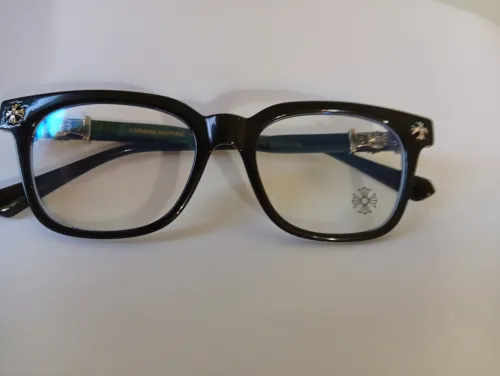 Chrome heart glasses