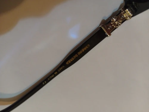 Chrome heart glasses