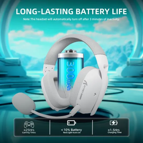 CASQUE Attack Shark L80PRO Wireless TRI MODE