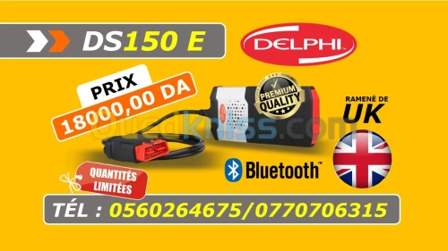 Scanner auto multimarques DELPHI DS150ELéger & Lourd ''DELPHI'' Bluetooth 