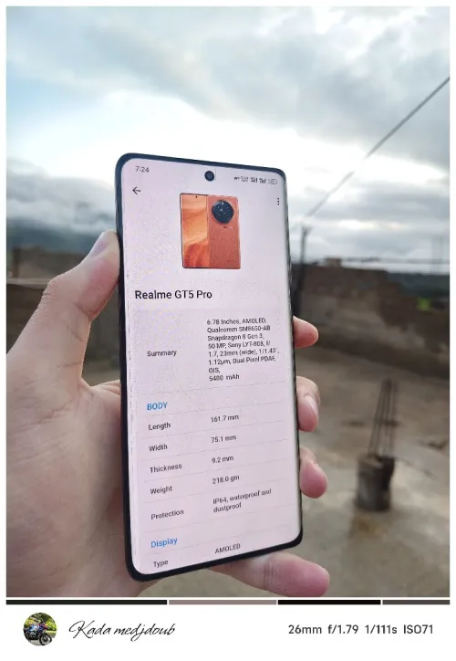 Realme GT5 pro 