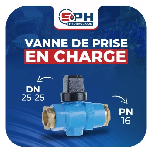 VANNE DE PRISE EN CHARGE