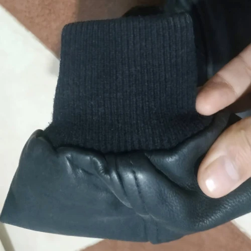 Veste en cuir véritable  Enfant 10 ans