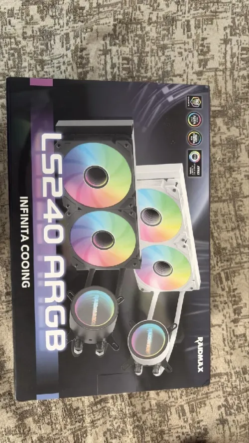 Watercooling Raidmax Infinita LS240 ARGB - White edition