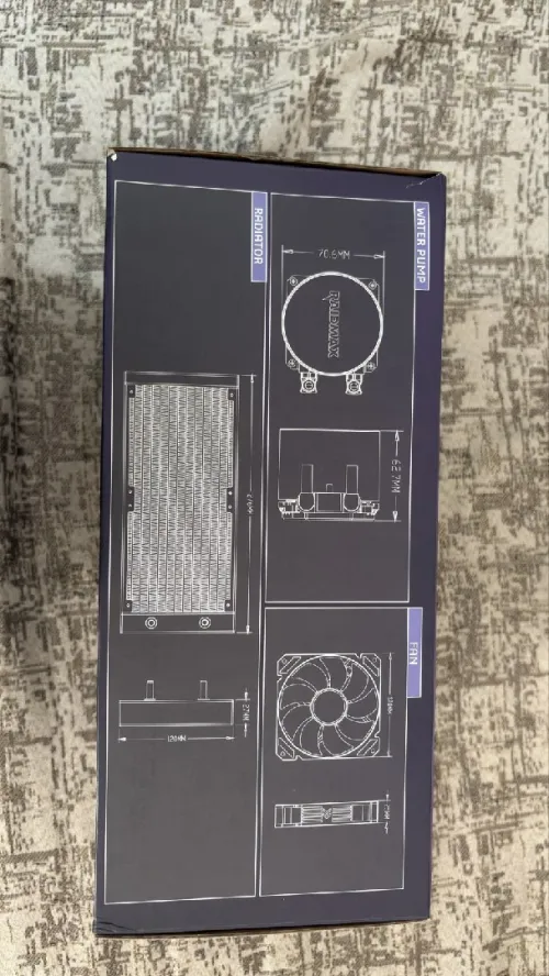 Watercooling Raidmax Infinita LS240 ARGB - White edition