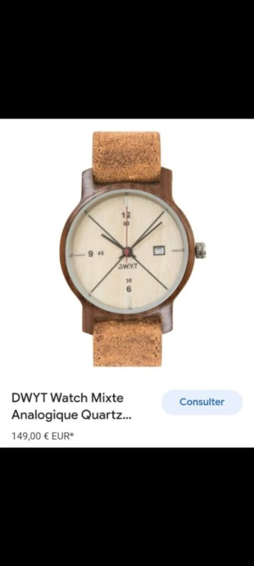 Montre Mixte original
