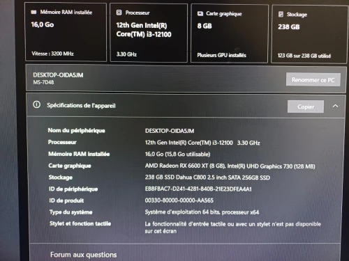 PC GAMER RX 6600XT 