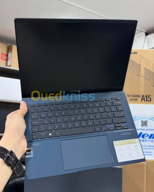 ASUS ZENBOOK 14 / 12th I5-1240P / 8Go DDR5 / 512SSD / 14 2.8K 