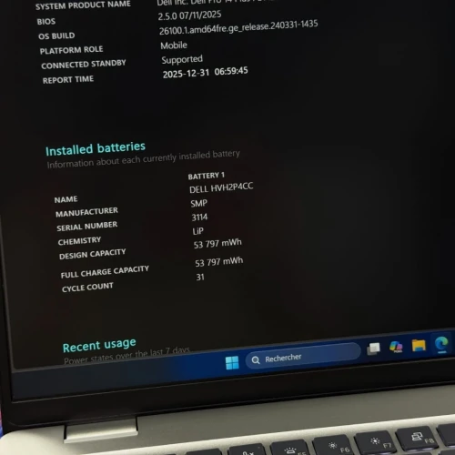 Dell Pro 14 Plus / Intel Ultra 5 236V / 16 Go DDR5X / 512 Go SSD Gen4 / 14 FHD+
