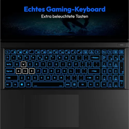 ERAZER Defender P50/12th i7-12650H / NVIDIA GEFORCE RTX 4060 8GO/ 16G DDR4 / 512SSD/ 17.3" FHD 144Hz