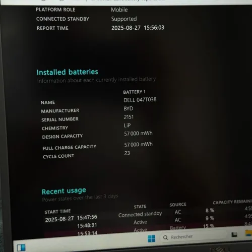 DELL LATITUDE 7340 / 13th I7-1365U / 16Go DDR5 / 512SSD / 13.3 FHD+