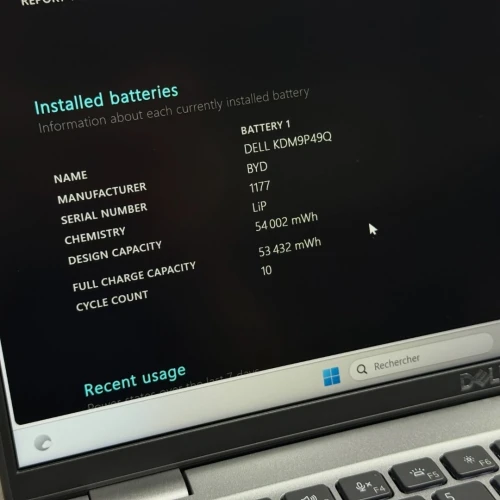 Dell Latitude 5450 / Ultra 5 135U / 16 Go DDR5 / 512 Go SSD / 14 FHD
