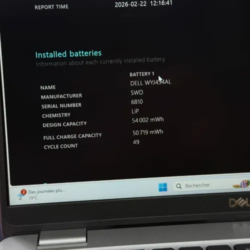 Dell Latitude 5350 / Ultra 5 125U / 16 Go DDR5 / 512 Go SSD / 13.3 FHD