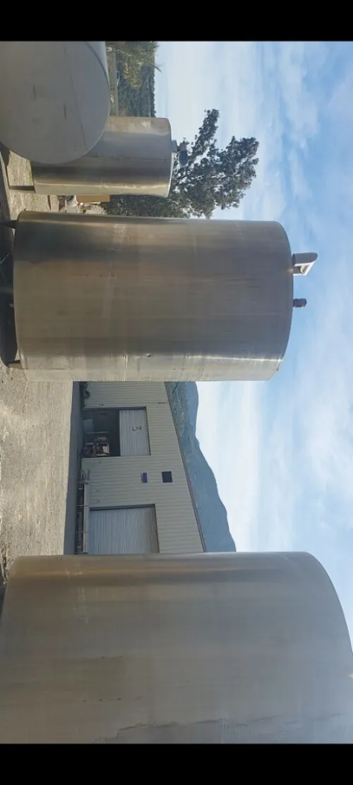 citerne inox 30000L doble paroua