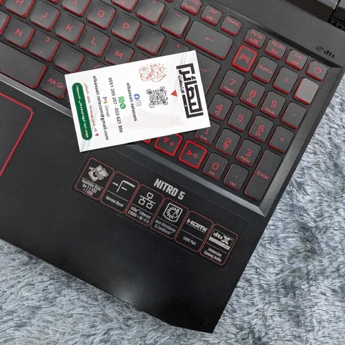 acer nitro 5 i 7-10750H 16GB-512GB GTX1650 04GB