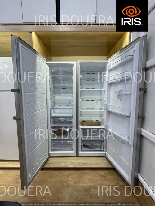 REFRIGERATEUR IRIS TWIN BCD 455 (INOX)