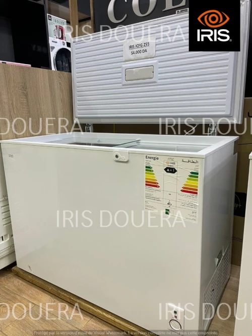 CONGELATEUR IRIS ICFG 255 COFREE + VITRE