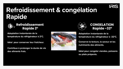 REFRIGERATUER IRIS IR-CN410 NO-FROST COMBINÉ INOX