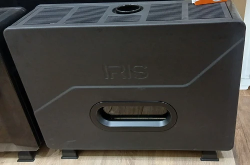 CHAUFFAGE A GAZ IRIS LAVA NOIR 14KW +DÉTECTEUR