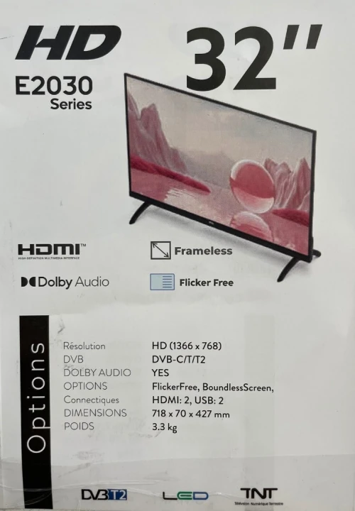 TV IRIS 32E2020 32POUCES FHD SIMPLE