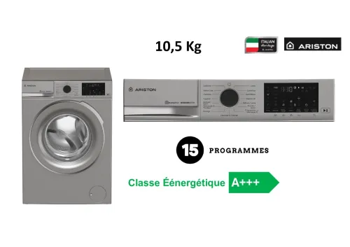 ARISTON MACHINE A LAVER FRONTALE 10KG SILVER