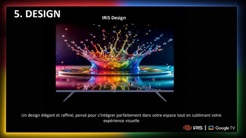 TV IRIS 65 G5030 GOOGLE TV 65POUCES UHD 4K LED