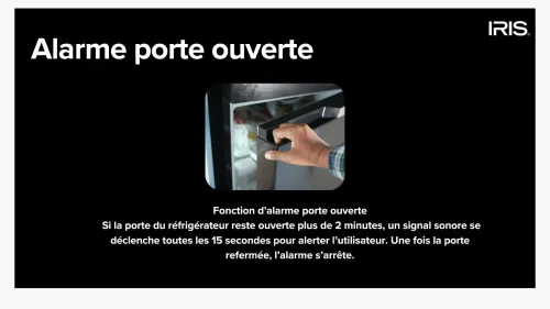 REFRIGERATEUR IRIS IR-DD480 DEFROST (AFFICHEUR DIGITAL)