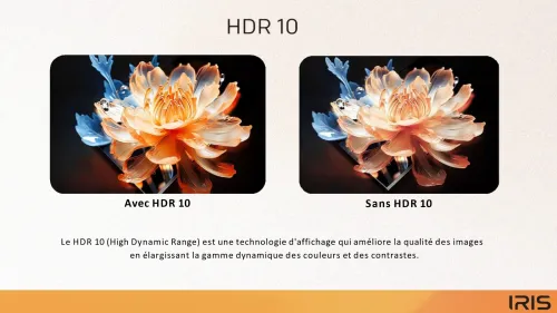 TV IRIS 50 G5020 ANDROID 14 GOOGLE TV 50POUCES UHD 4K