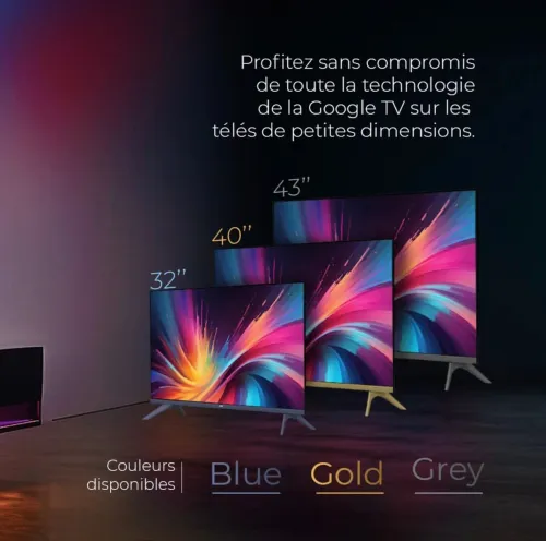 IRIS TV 40" G4030 GOOGLE TV ANDEROID FHD 1080P