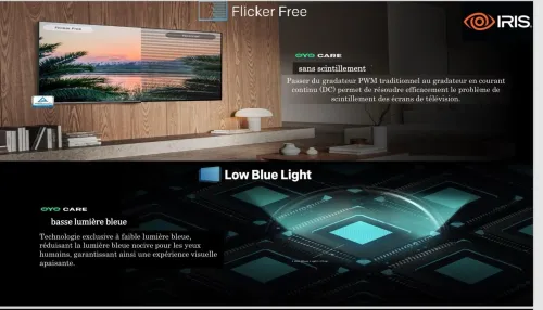 TV IRIS 75 Q7030 QLED ANDROID GOOGLE TV 75POUCES UHD 4K 120Hz