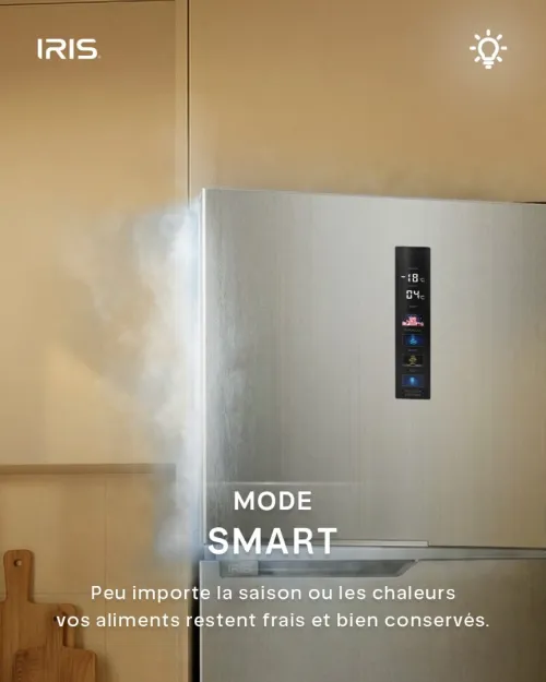 REFRIGERATEUR IRIS IR-DD480 DEFROST (AFFICHEUR DIGITAL)