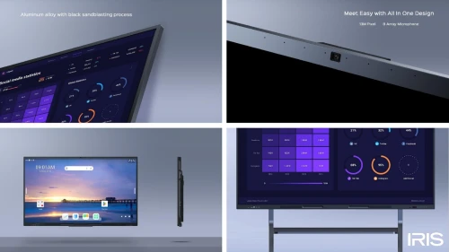 ECRAN TACTILE INTERACTIF IRIS A100 (65" 75" 86" 98")