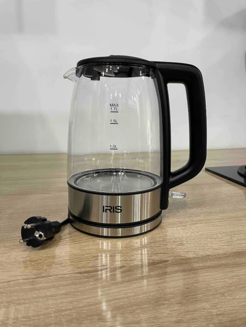 BOUILLOIRE EN VERRE IRIS IPE-BV17-220N 2200W 1.7L