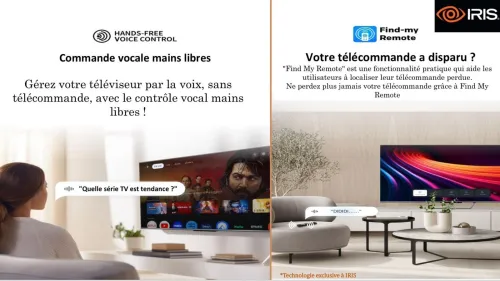 TV IRIS 75 Q7030 QLED ANDROID GOOGLE TV 75POUCES UHD 4K 120Hz