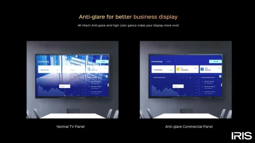 ECRAN TACTILE INTERACTIF IRIS A100 (65" 75" 86" 98")