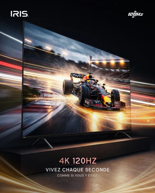 TV IRIS 55 M8020 MINILED ANDROID 14 GOOGLE TV 55POUCES UHD 4K MATTE