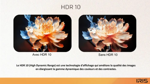 TV IRIS 65 Q7020 QLED ANDROID 14 GOOGLE TV 65POUCES UHD 4K 120Hz
